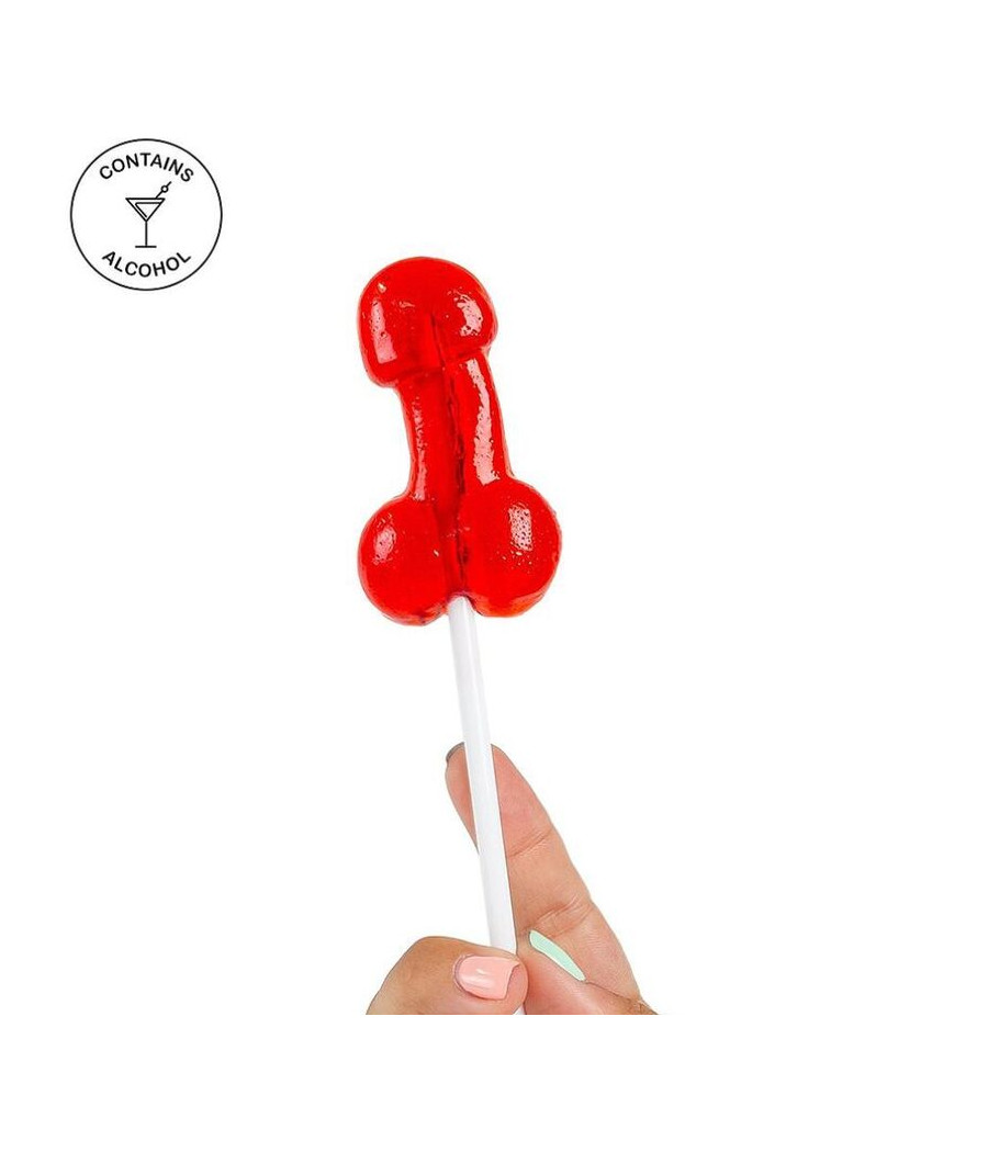 SECRETPLAY - PIRULETA PENE GOMINOLA CON ALCOHOL DAIQUIRI DE FRESA
