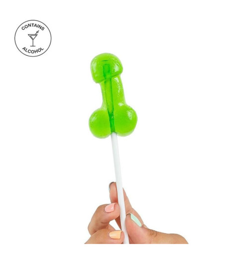 SECRETPLAY - COCK LOLLIPOP WITH ALCOHOL CAIPIRINHA