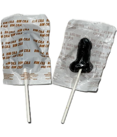 DIABLO GOLOSO - 1 PIRULETA PENE RON COLA 10% ALCOHOL