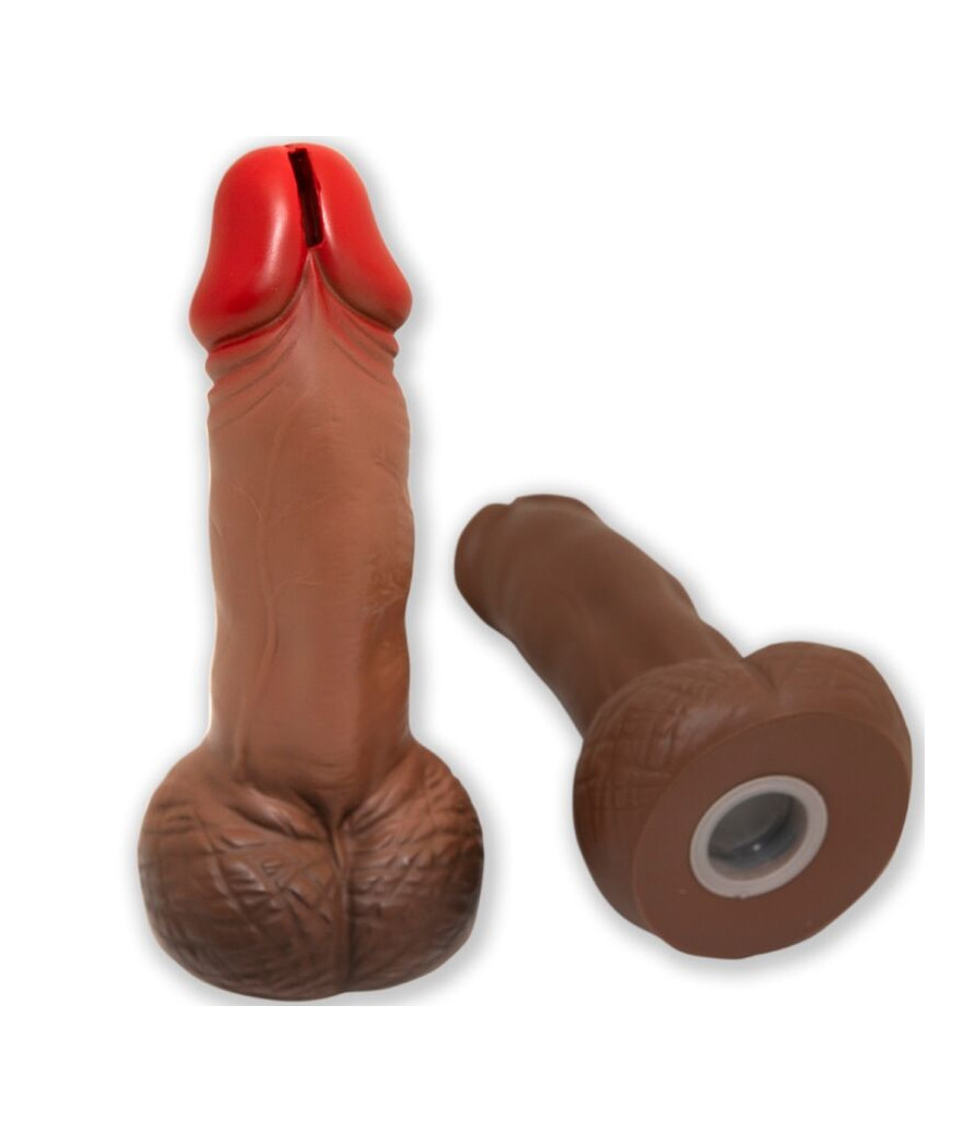 DIABLO PICANTE - SALVADANAIO PENE MARRONE