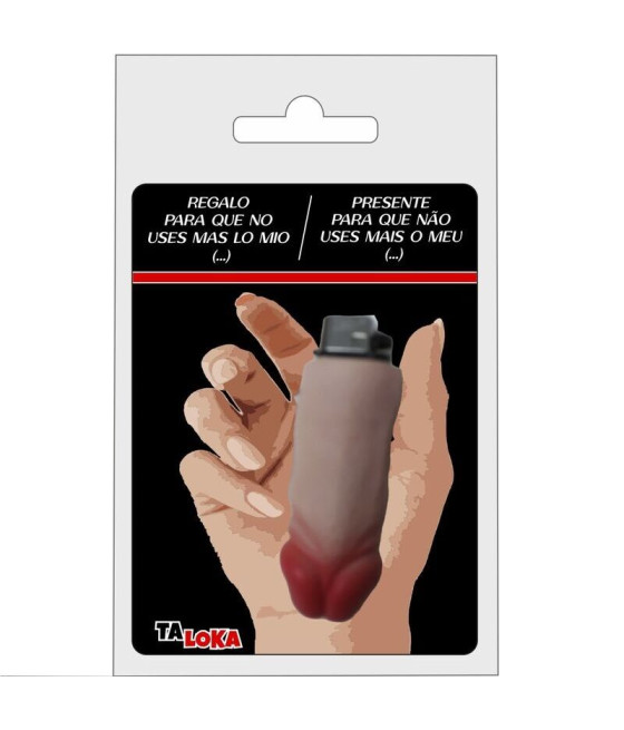 TALOKA - FANTASTIC LIGHTER IN THE SHAPE OF A FLESH COLOR PENIS