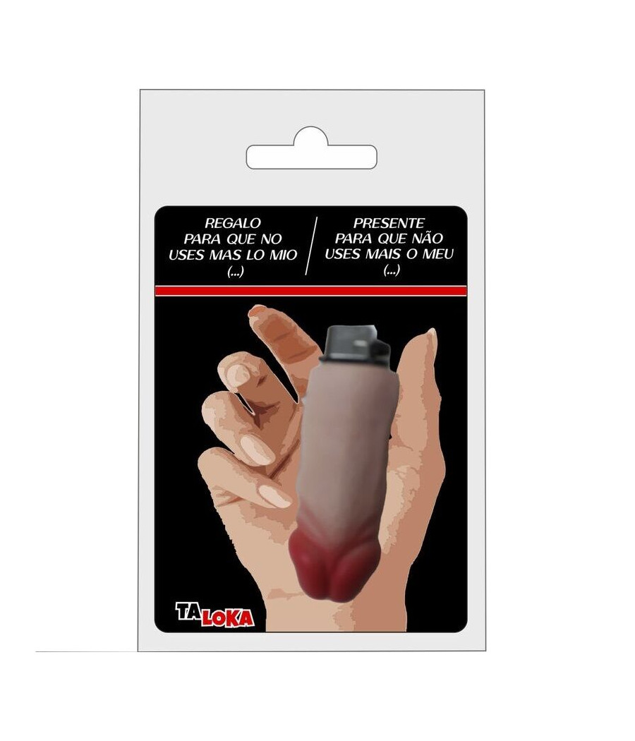 TALOKA - FANTSTICO LEVE EM FORMA DE PÊNIS DE COR DE CARNE