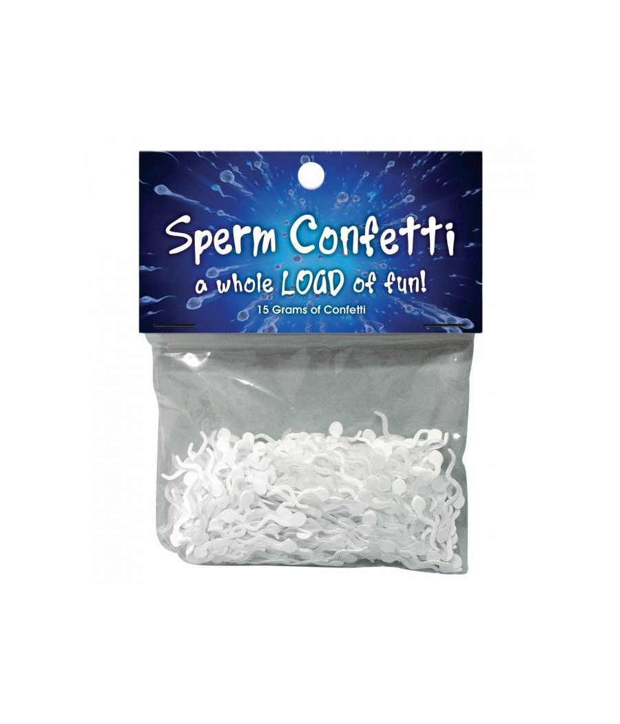 KHEPER GAMES - SPERM-SHAPED CONFETTI