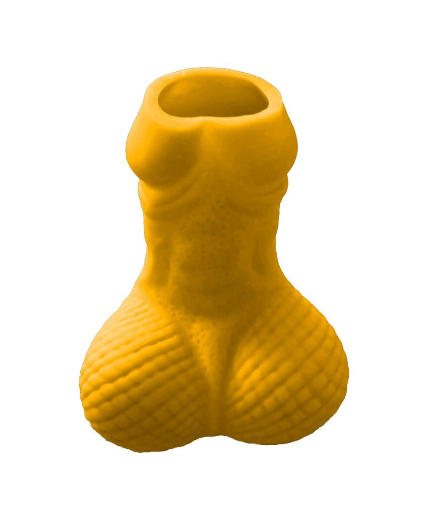 DIABLO PICANTE - BICCHIERE DA SHOT A FORMA DI PENE GIALLO