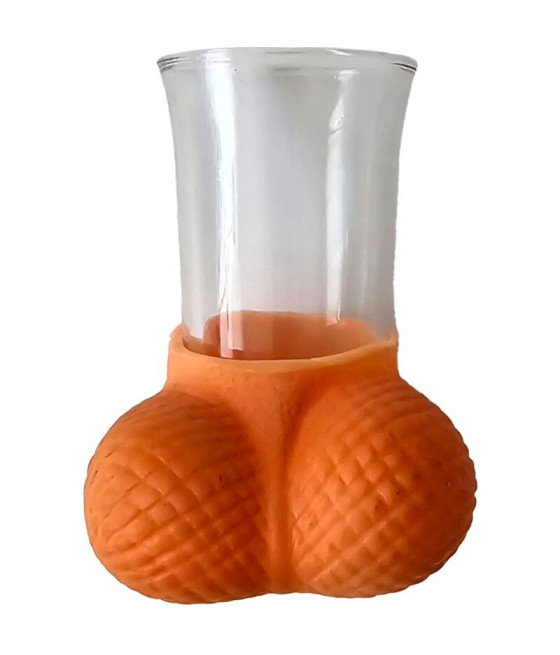 DIABLO PICANTE - GLASS SHOT GLASS WITH EGGS FLESH