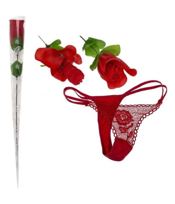 DIABLO PICANTE - ROSE TRANSFORMABLE EN STRING