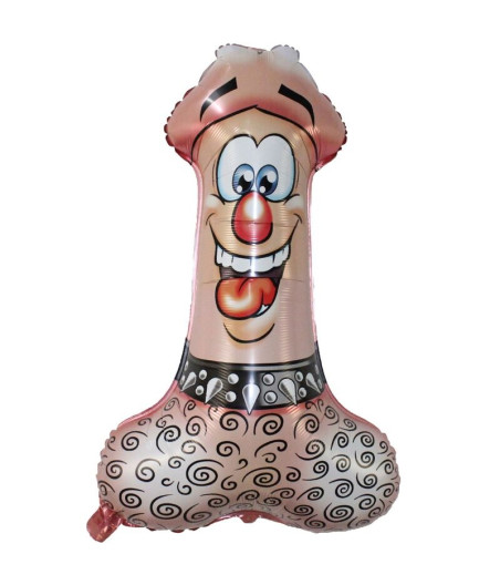 DIABLO PICANTE - BALLON DE FÊTE EN FORME DE PÉNIS SADO