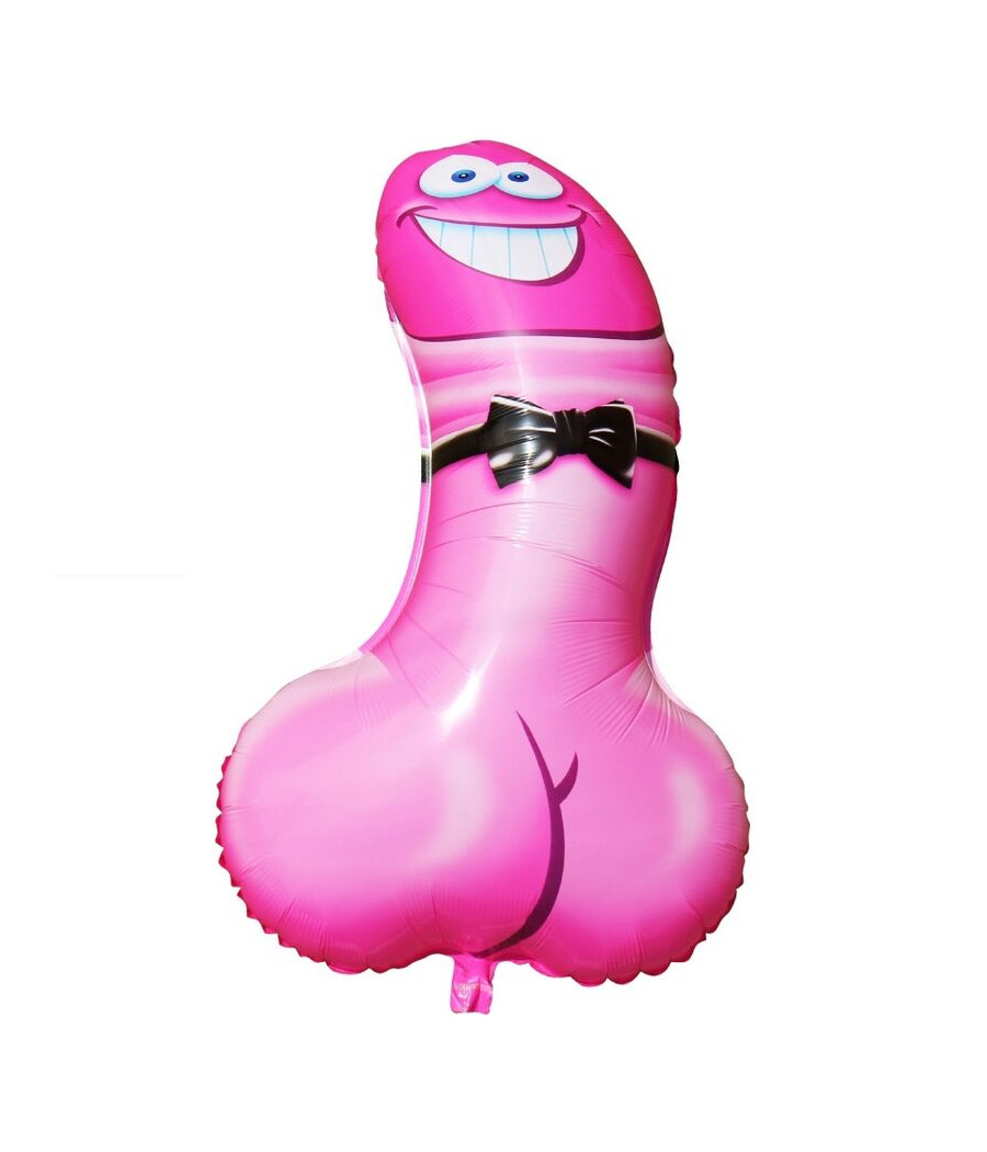 DIABLO PICANTE - PALLONCINO ROSA A FORMA DI PENE PER FESTE