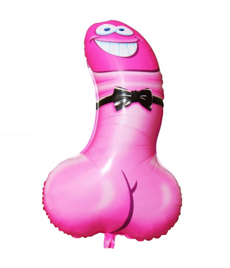 DIABLO PICANTE - PALLONCINO ROSA A FORMA DI PENE PER FESTE