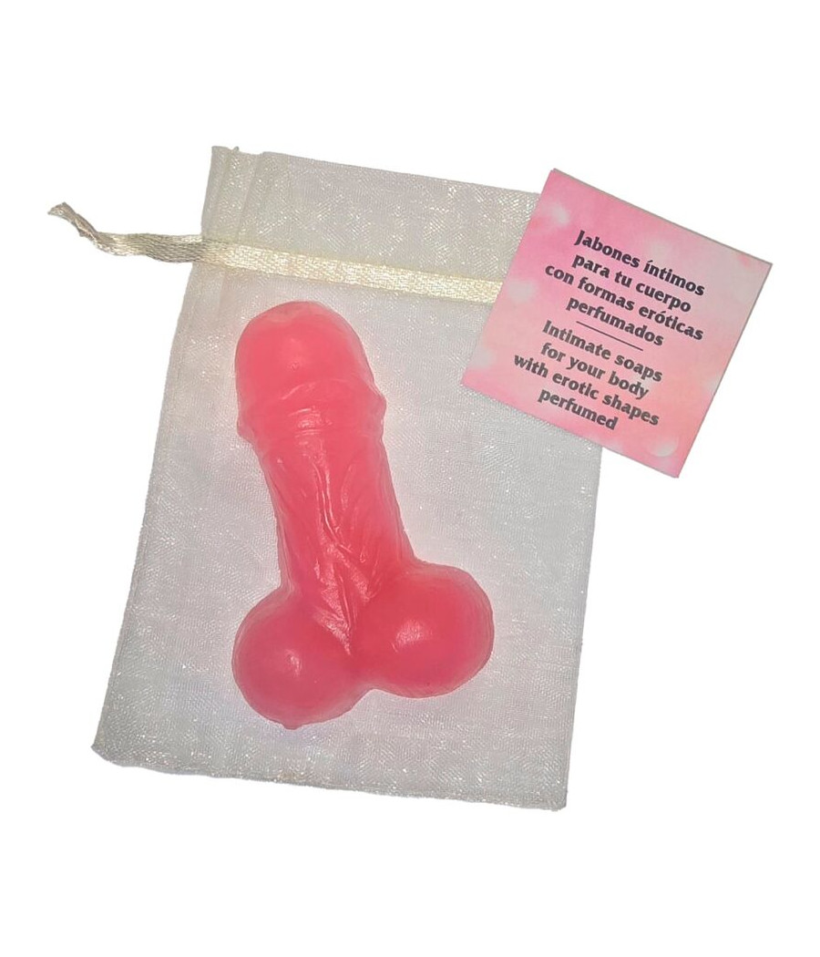 DIABLO PICANTE - SAVON PARFUMÉ EN FORME DE PÉNIS ROSE