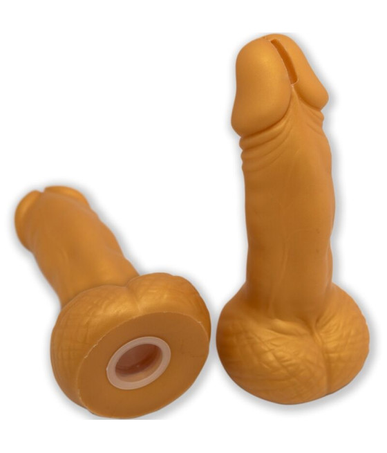 DIABLO PICANTE - SALVADANAIO A FORMA DI PENE 22,5 CM ORO