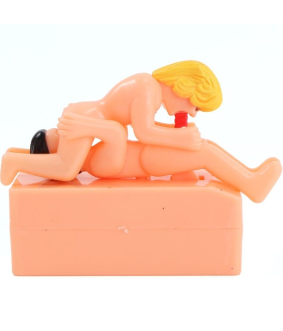 DIABLO PICANTE - MUÑECO BROMA POSTURA SEXUAL 69 CON CUERDA