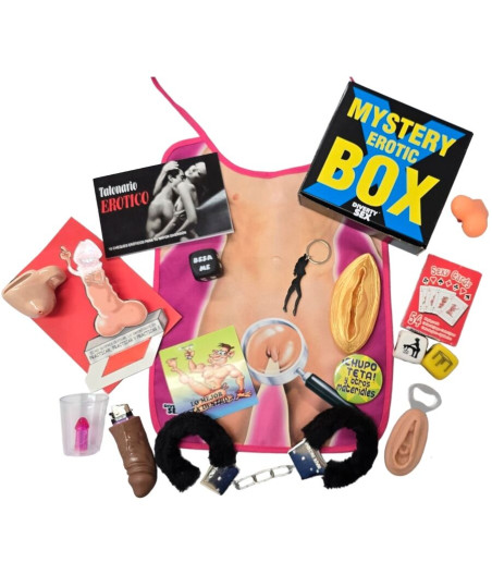 DIABLO PICANTE - MYSTERY EROTIC BOX FOR HIM 15 X 15