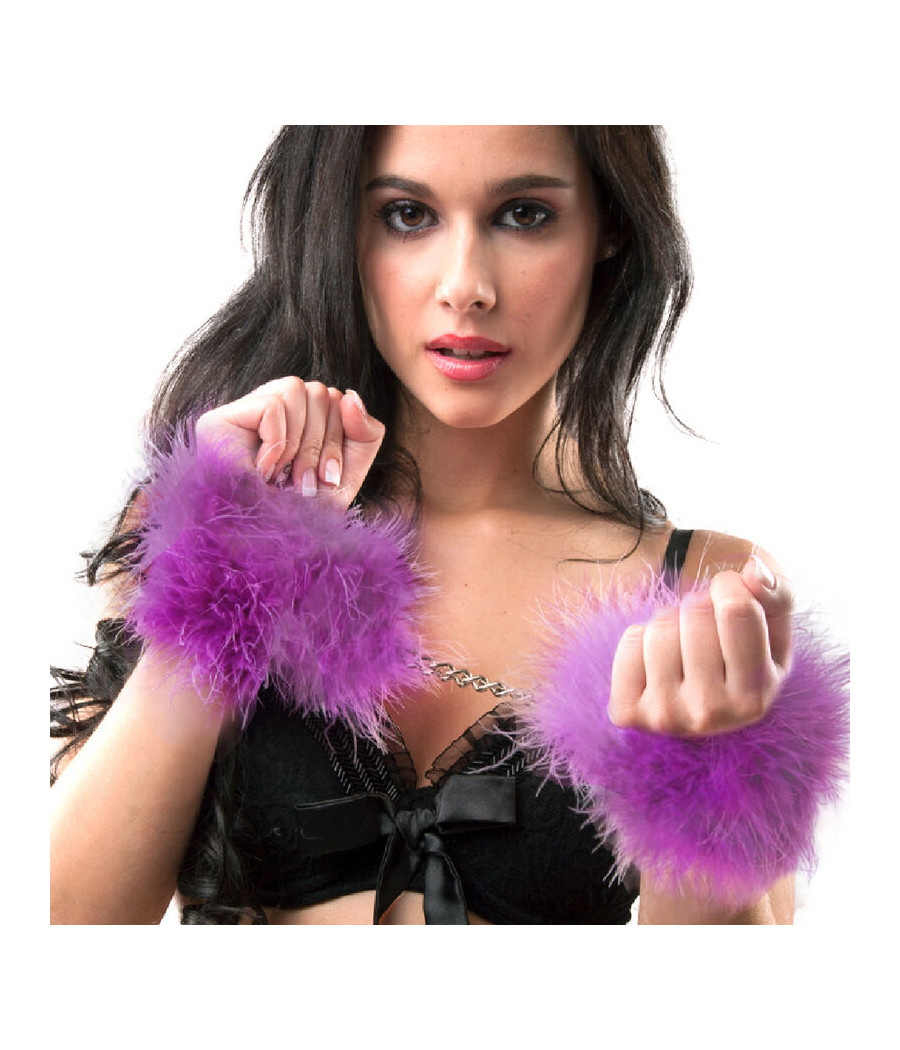 SECRETPLAY - MENOTTES MARABOU VIOLET