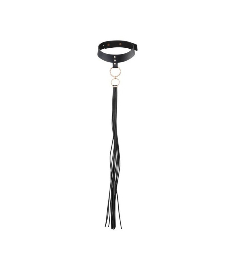 BIJOUX INDISCRETS - MAZE COLLAR CON FLECOS NEGRO