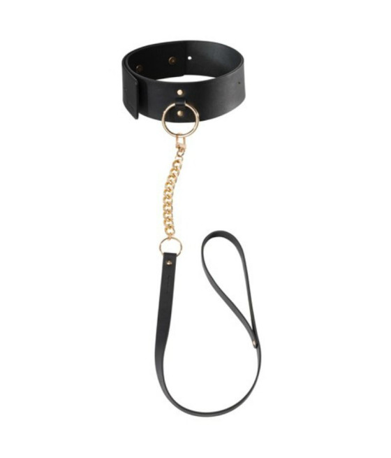 BIJOUX INDISCRETS MAZE - COLLAR CON CORREA NEGRO