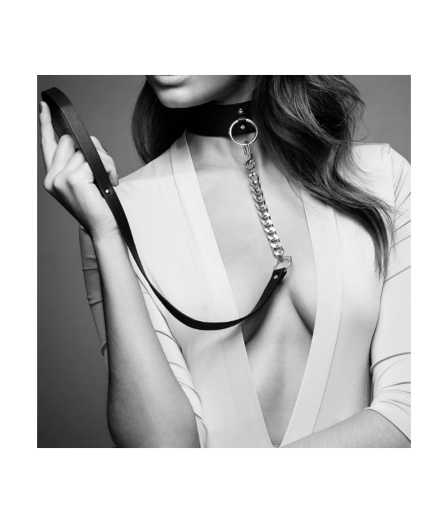 BIJOUX INDISCRETS - MAZE BLACK NECKLACE WITH STRAP