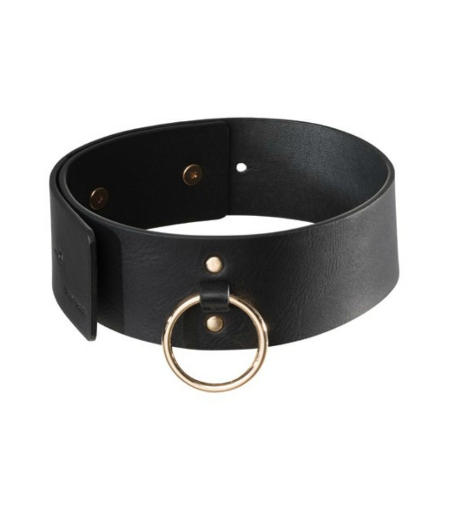 BIJOUX INDISCRETS MAZE - COLLAR CON CORREA NEGRO