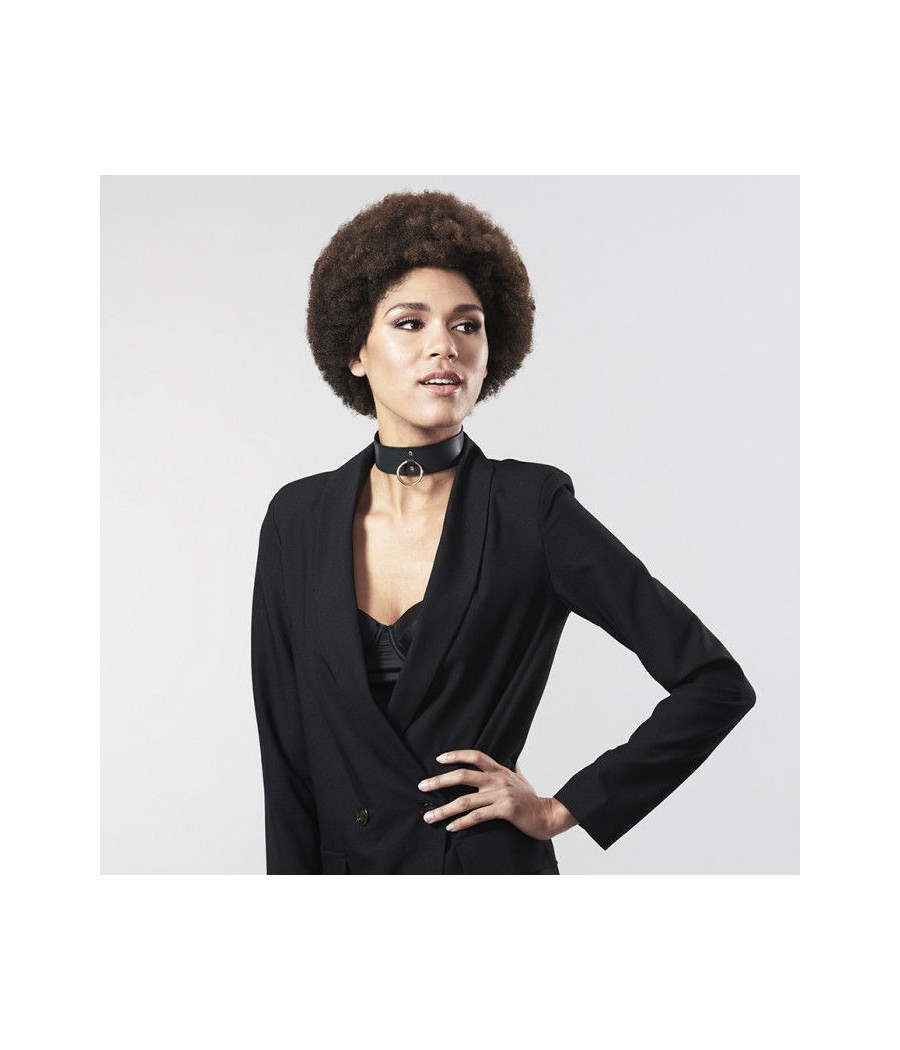 BIJOUX INDISCRETS - MAZE BLACK NECKLACE WITH STRAP