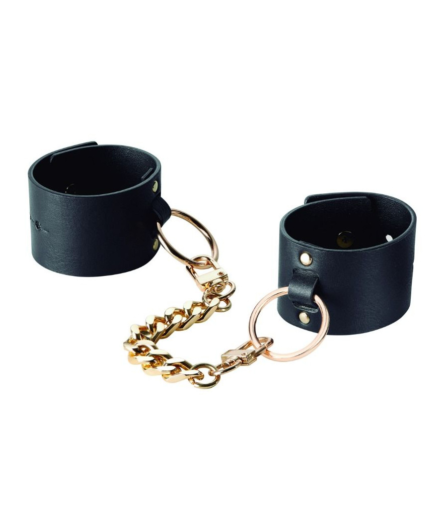 BIJOUX INDISCRETS MAZE - BREITE MANSCHETTEN SCHWARZ