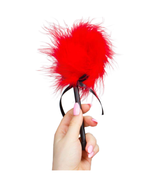 GIOCO SEGRETO - SPOLVERINO MARABOU ROSSO