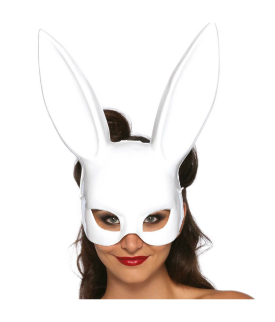 LEG AVENUE - MASQUERADE MASQUE DE LAPIN BLANC
