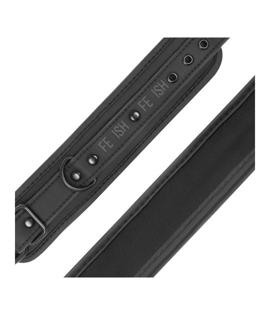 FETISH SUBMISSIVE - ENSEMBLE DE MENOTTES POUR MAINS ET CHEVILLES AVEC DOUBLURE EN NOPRÈNE