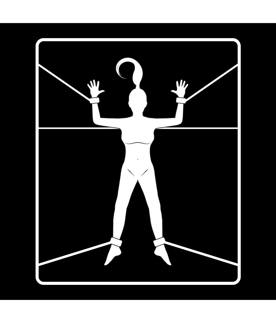 FETISH SUBMISSIVE - SET DE ESPOSAS Y ATADURAS CON FORRO DE NEOPRENO