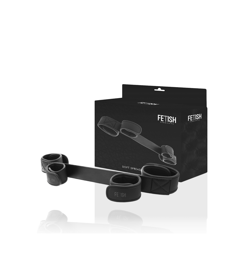 FETISH SUBMISSIVE - BONDAGE SPREADER BAR WITH NOPRENE LINING