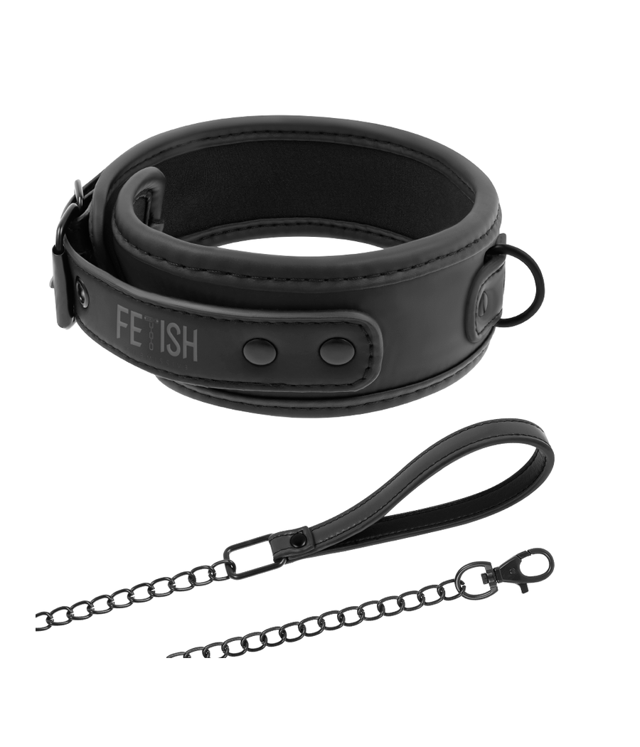 FETISH SUBMISSIVE - NOPRENE LINING CHAIN NECKLACE