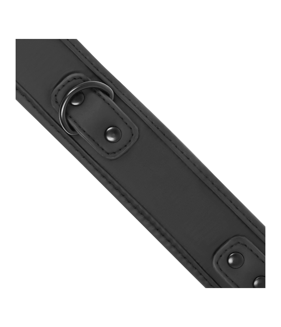 FETISH SUBMISSIVE - COLLAR CON CADENA CON FORRO DE NEOPRENO