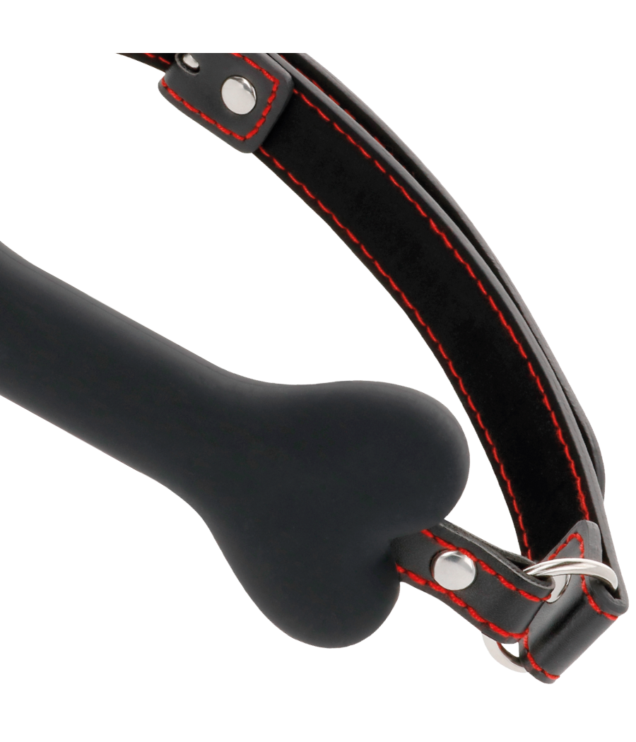 DARKNESS - BÂILLON EN SILICONE NOIR