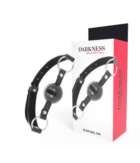 DARKNESS - BLACK BALL GAG