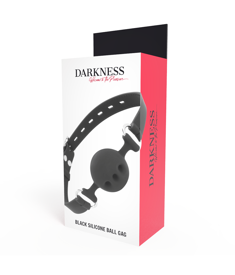 DARKNESS - BTON EN SILICONE RESPIRANT NOIR