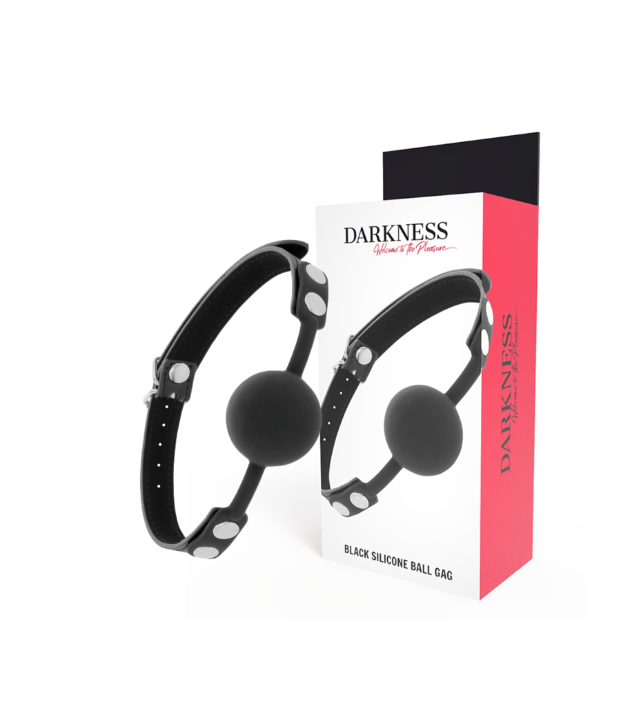 DARKNESS - BILLON EN SILICONE NOIR