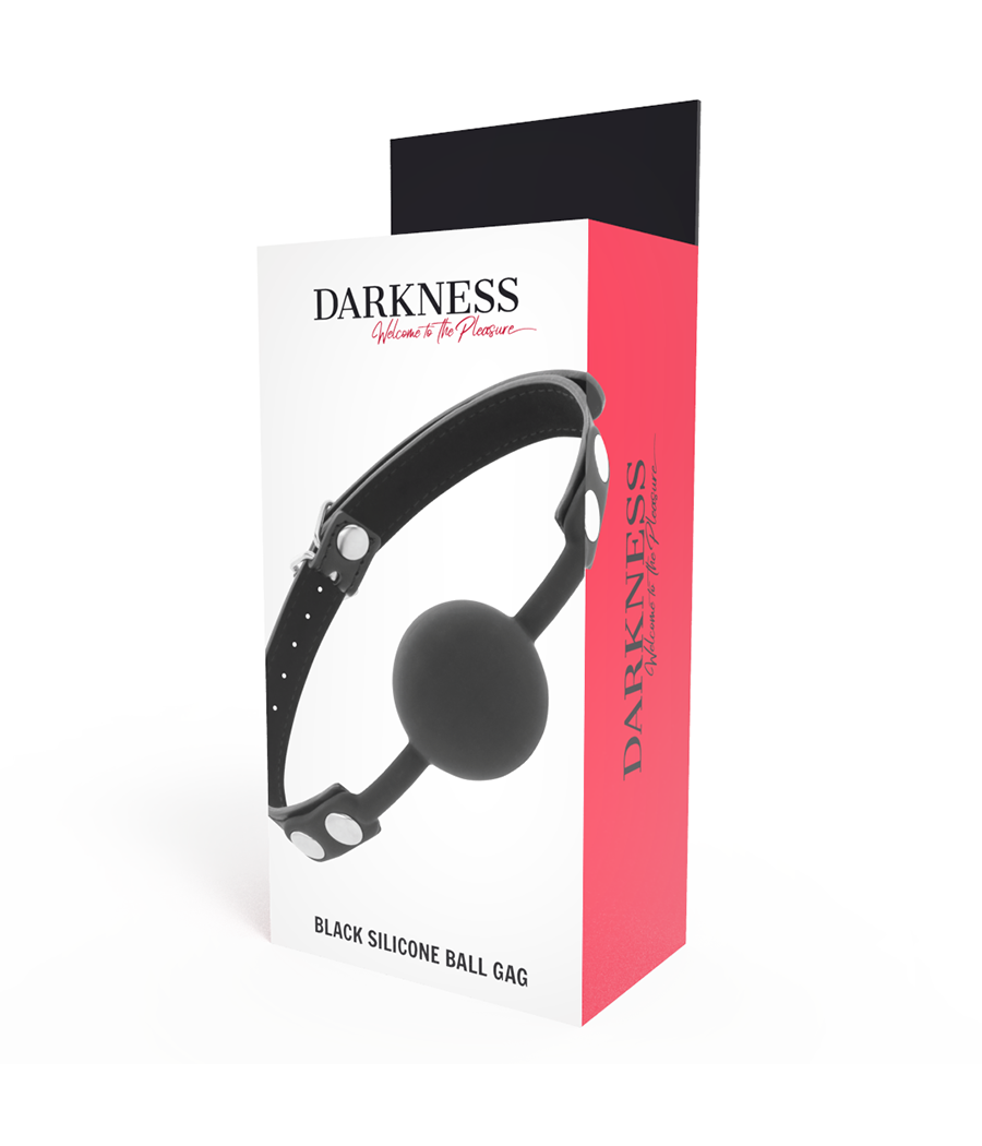 DARKNESS - BILLON EN SILICONE NOIR