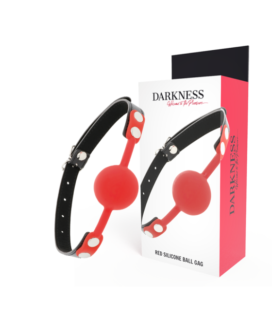 DARKNESS - BAVAGLINO IN SILICONE ROSSO
