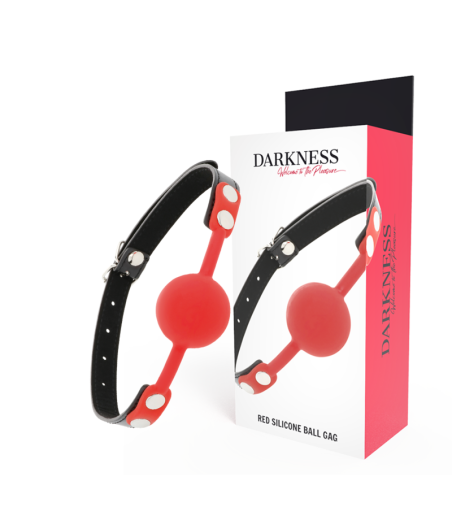 DARKNESS - BAVAGLINO IN SILICONE ROSSO