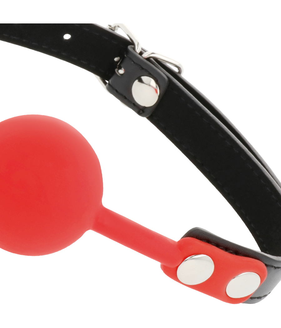 DARKNESS - RED SILICONE GAG