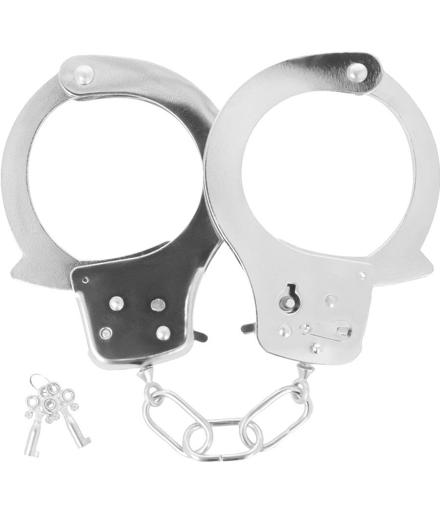 DARKNESS - METAL HANDCUFFS WITH KEYS