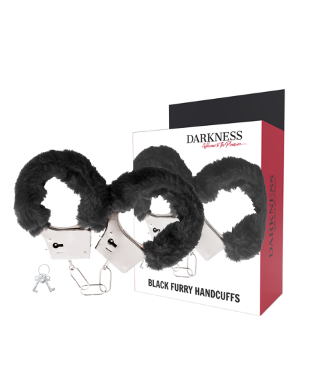 DARKNESS - MANETTE IN METALLO RIVESTITE NERE