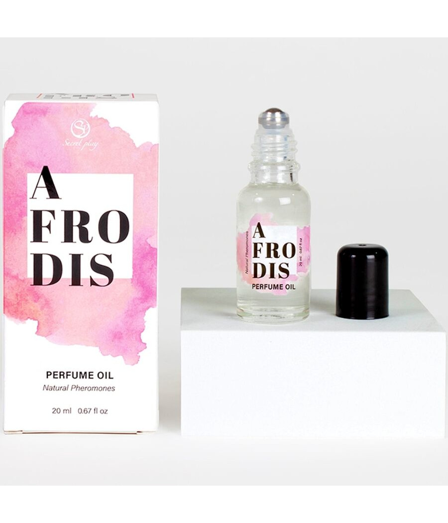 SECRETPLAY - AFRODIS PERFUME EM ÓLEO COM FEROMÔNIOS PARA MULHERES 20 ML