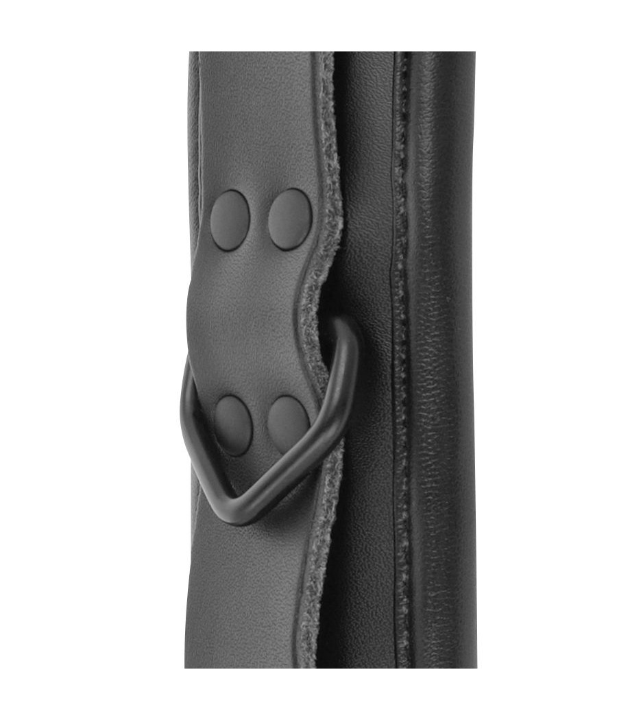 DARKNESS - ALGEMAS E COLAR DE COURO PRETO