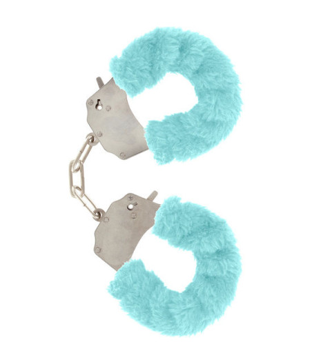 TOYJOY - FURRY FUN CUFFS BONDAGE AZUL