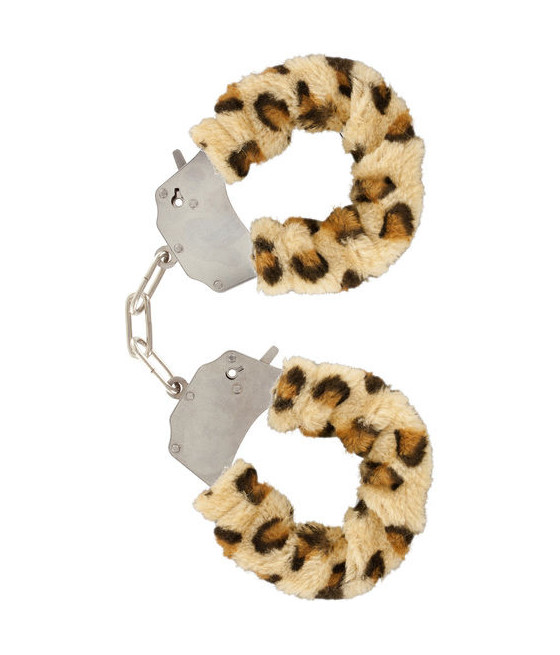 TOYJOY - FURRY FUN CUFFS BONDAGE LEOPARD