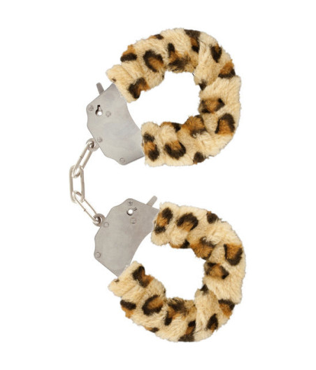TOYJOY - FURRY FUN MANSCHETTEN BONDAGE LEOPARD