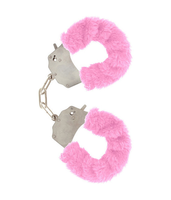 TOYJOY - FURRY FUN CUFFS BONDAGE PINK