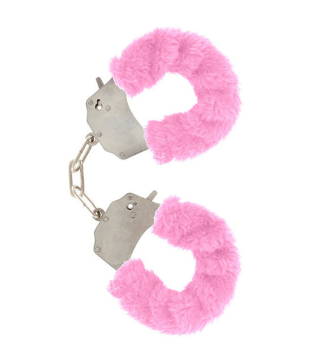 TOYJOY - FURRY FUN CUFFS BONDAGE ROSA