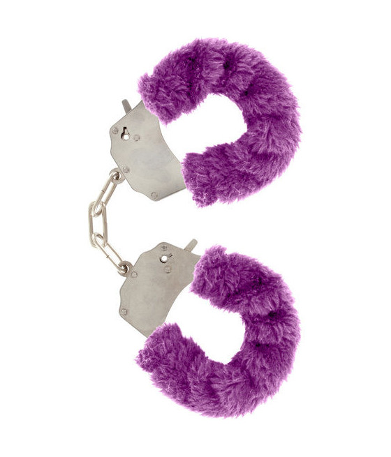 TOYJOY - FURRY FUN CUFFS BONDAGE ROXO