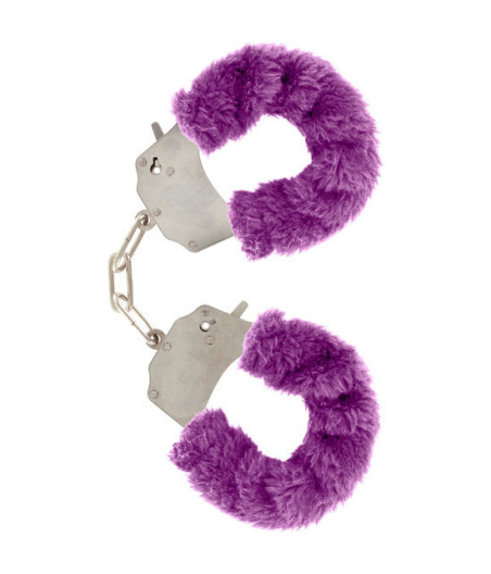 TOYJOY - FURRY FUN CUFFS BONDAGE ROXO